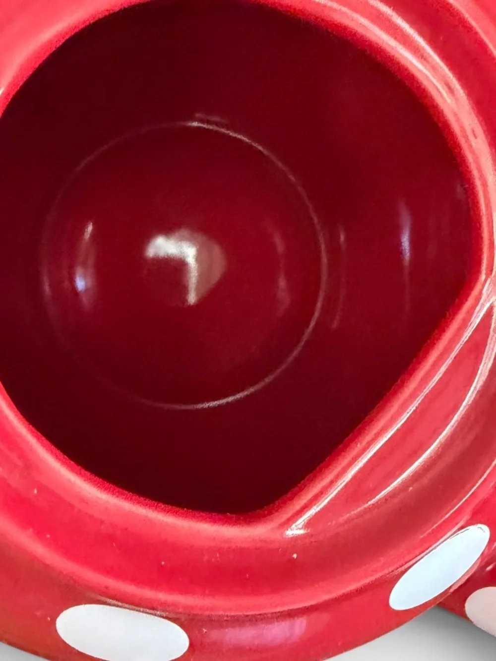 London Pottery Polka Dot Globe Teapot Red White David Birch Design